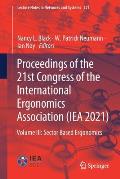Proceedings of the 21st Congress of the International Ergonomics Association (Iea 2021): Volume III: Sector Based Ergonomics