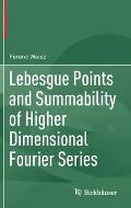 Lebesgue Points and Summability of Higher Dimensional Fourier Series