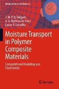 Moisture Transport in Polymer Composite Materials: Computational Modelling and Experiments