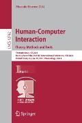 Human-Computer Interaction. Theory, Methods and Tools: Thematic Area, Hci 2021, Held as Part of the 23rd Hci International Conference, Hcii 2021, Virt