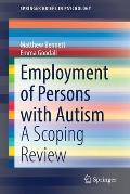 Employment of Persons with Autism: A Scoping Review