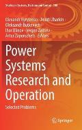 Power Systems Research and Operation: Selected Problems