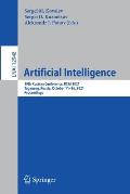Artificial Intelligence: 19th Russian Conference, Rcai 2021, Taganrog, Russia, October 11-16, 2021, Proceedings
