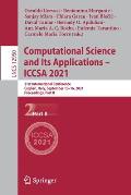 Computational Science and Its Applications - Iccsa 2021: 21st International Conference, Cagliari, Italy, September 13-16, 2021, Proceedings, Part II