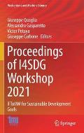 Proceedings of I4sdg Workshop 2021: Iftomm for Sustainable Development Goals
