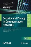 Security and Privacy in Communication Networks: 17th Eai International Conference, Securecomm 2021, Virtual Event, September 6-9, 2021, Proceedings, P