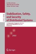 Stabilization, Safety, and Security of Distributed Systems: 23rd International Symposium, SSS 2021, Virtual Event, November 17-20, 2021, Proceedings