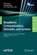 Broadband Communications, Networks, and Systems: 12th Eai International Conference, Broadnets 2021, Virtual Event, October 28-29, 2021, Proceedings