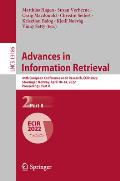 Advances in Information Retrieval: 44th European Conference on IR Research, Ecir 2022, Stavanger, Norway, April 10-14, 2022, Proceedings, Part II