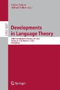 Developments in Language Theory: 26th International Conference, Dlt 2022, Tampa, Fl, Usa, May 9-13, 2022, Proceedings