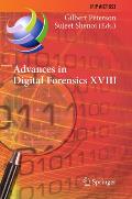 Advances in Digital Forensics XVIII: 18th Ifip Wg 11.9 International Conference, Virtual Event, January 3-4, 2022, Revised Selected Papers