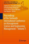Proceedings of the Sixteenth International Conference on Management Science and Engineering Management - Volume 1
