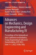 Advances on Mechanics, Design Engineering and Manufacturing IV: Proceedings of the International Joint Conference on Mechanics, Design Engineering & A