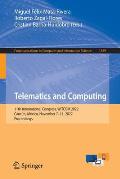 Telematics and Computing: 11th International Congress, Witcom 2022, Canc?n, M?xico, November 7-11, 2022, Proceedings