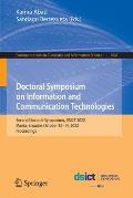 Doctoral Symposium on Information and Communication Technologies: Second Doctoral Symposium, Dsict 2022, Manta, Ecuador, October 12-14, 2022, Proceedi