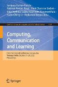 Computing, Communication and Learning: First International Conference, Cocole 2022, Warangal, India, October 27-29, 2022, Proceedings