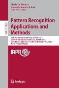 Pattern Recognition Applications and Methods: 10th International Conference, Icpram 2021, and 11th International Conference, Icpram 2022, Virtual Even