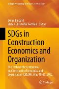 Sdgs in Construction Economics and Organization: The 11th Nordic Conference on Construction Economics and Organisation (Creon), May 18-20, 2022