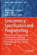 Concurrency, Specification and Programming: Revised Selected Papers from the 29th International Workshop on Concurrency, Specification and Programming