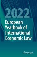 European Yearbook of International Economic Law 2022