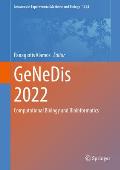 Genedis 2022: Computational Biology and Bioinformatics