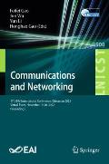 Communications and Networking: 17th Eai International Conference, Chinacom 2022, Virtual Event, November 19-20, 2022, Proceedings