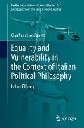 Equality and Vulnerability in the Context of Italian Political Philosophy: Italian Efficacy