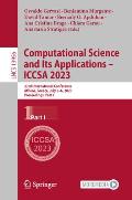 Computational Science and Its Applications - Iccsa 2023: 23rd International Conference, Athens, Greece, July 3-6, 2023, Proceedings, Part I