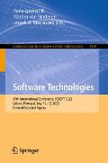 Software Technologies: 17th International Conference, Icsoft 2022, Lisbon, Portugal, July 11-13, 2022, Revised Selected Papers
