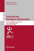 Learning and Intelligent Optimization: 17th International Conference, Lion 17, Nice, France, June 4-8, 2023, Revised Selected Papers