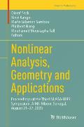 Nonlinear Analysis, Geometry and Applications: Proceedings of the Third Nlaga-Birs Symposium, Aims-Mbour, Senegal, August 21-27, 2023