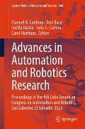 Advances in Automation and Robotics Research: Proceedings of the 4th Latin American Congress on Automation and Robotics, San Salvador, El Salvador 202