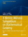 X Hotine-Marussi Symposium on Mathematical Geodesy: Proceedings of the Symposium in Milan, Italy, June 13-17, 2022