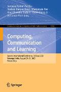 Computing, Communication and Learning: Second International Conference, Cocole 2023, Warangal, India, August 29-31, 2023, Proceedings