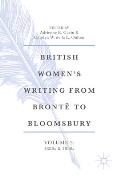 British Women's Writing from Bront? to Bloomsbury, Volume 3: 1880s and 1890s
