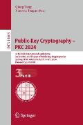 Public-Key Cryptography - Pkc 2024: 27th Iacr International Conference on Practice and Theory of Public-Key Cryptography, Sydney, Nsw, Australia, Apri