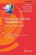 Privacy and Identity Management. Sharing in a Digital World: 18th Ifip Wg 9.2, 9.6/11.7, 11.6 International Summer School, Privacy and Identity 2023,