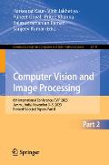 Computer Vision and Image Processing: 8th International Conference, Cvip 2023, Jammu, India, November 3-5, 2023, Revised Selected Papers, Part II