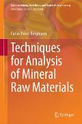 Techniques for Analysis of Mineral Raw Materials