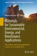 Materials for Sustainable Environmental, Energy, and Bioresource Applications: Proceedings from the International Conference on M2eba 2023