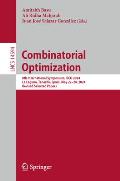 Combinatorial Optimization: 8th International Symposium, Isco 2024, La Laguna, Tenerife, Spain, May 22-24, 2024, Revised Selected Papers