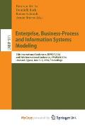 Enterprise, Business-Process and Information Systems Modeling: 25th International Conference, BPMDS 2024, and 29th International Conference, EMMSAD 20