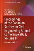 Proceedings of the Canadian Society for Civil Engineering Annual Conference 2023, Volume 8: Environmental Track