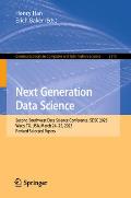 Next Generation Data Science: Second Southwest Data Science Conference, Sdsc 2023, Waco, Tx, Usa, March 24-25, 2023, Revised Selected Papers