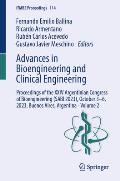 Advances in Bioengineering and Clinical Engineering: Proceedings of the XXIV Argentinian Congress of Bioengineering (Sabi 2023), October 3-6, 2023, Bu