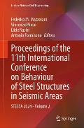 Proceedings of the 11th International Conference on Behaviour of Steel Structures in Seismic Areas: Stessa 2024 - Volume 2