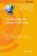 Challenging the Future with Lean: 9th Ifip Wg 5.7 European Lean Educator Conference, Elec 2023, 's-Hertogenbosch, the Netherlands, October 24-26, 2023