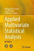 Applied Multivariate Statistical Analysis