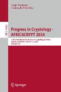 Progress in Cryptology - Africacrypt 2024: 15th International Conference on Cryptology in Africa, Douala, Cameroon, July 10-12, 2024, Proceedings