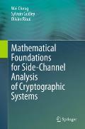 Mathematical Foundations for Side-Channel Analysis of Cryptographic Systems